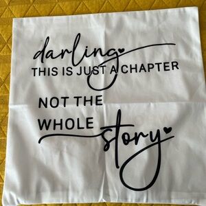 Throw pillow cover new